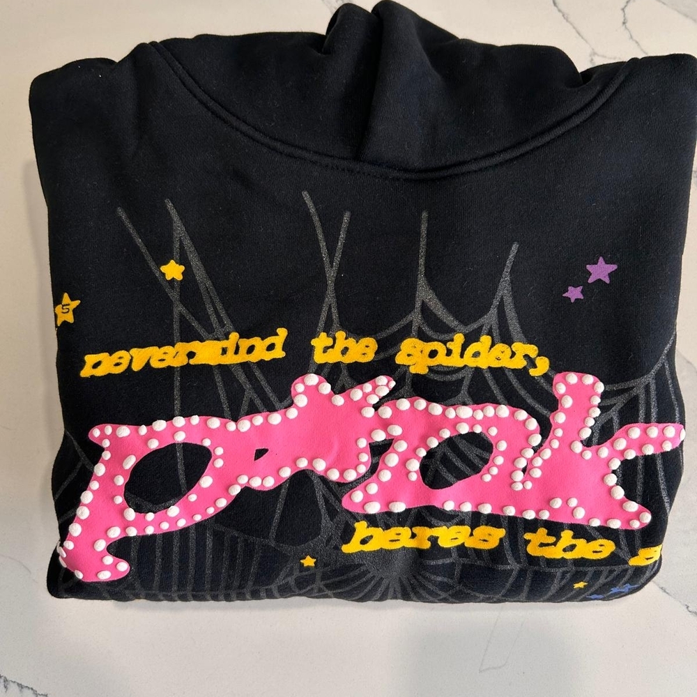Pink Sp5der Hoodie
